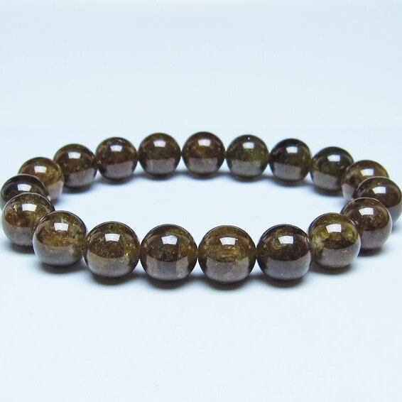 ツァボライト ブレスレット 11mm一点物 おまかせ便 111-49738