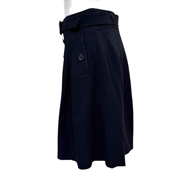 古着 バーバリーロンドン BURBERRY LONDON 膝丈 フレアスカート