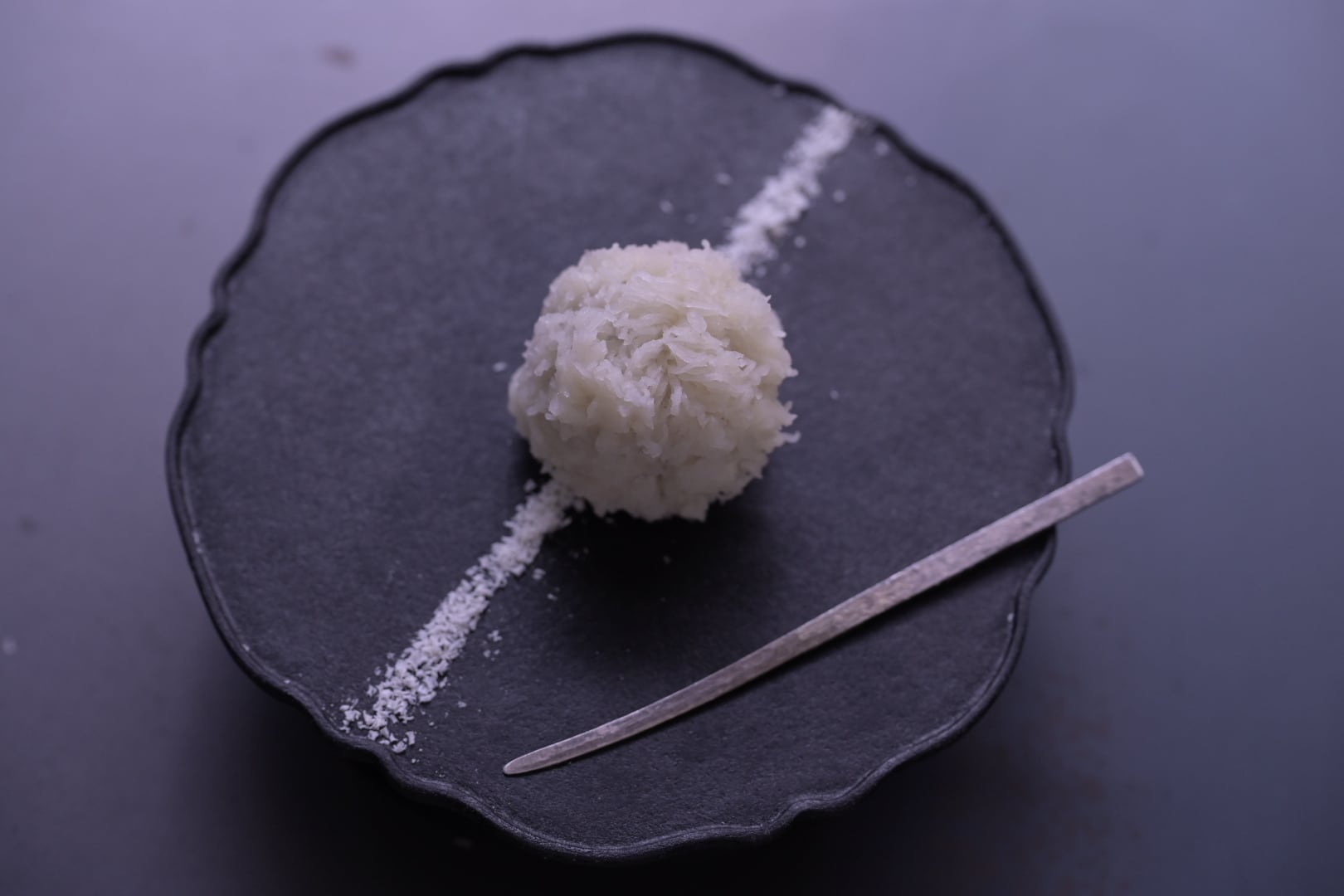 蝶野秀紀 輪花敷台 縁 黒 15cm