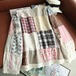 花柄パッチワークレースブラウス ・12626
