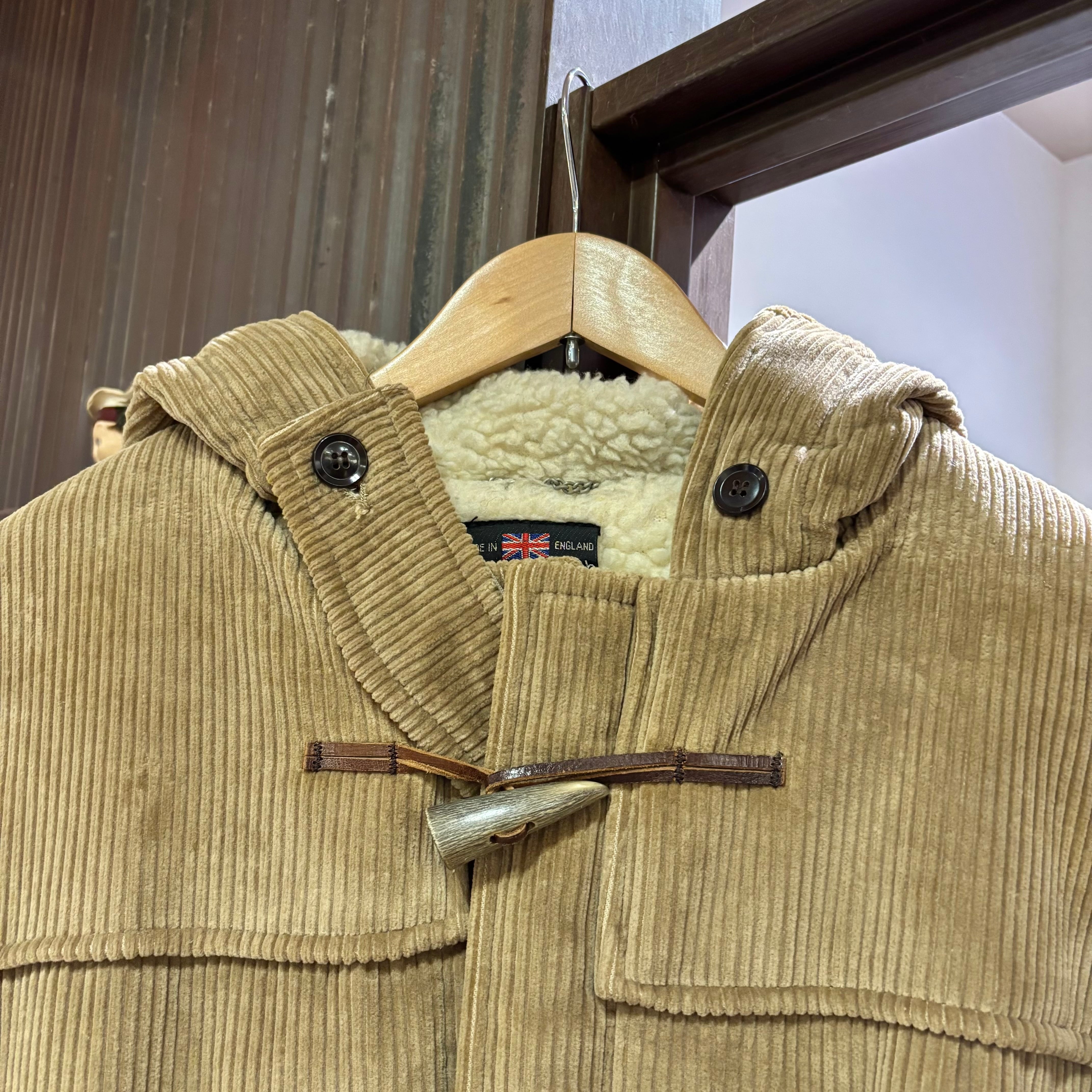 OLD GLOVERALL CORDUROY DUFFLE COAT | STRAYSHEEP ONLINE
