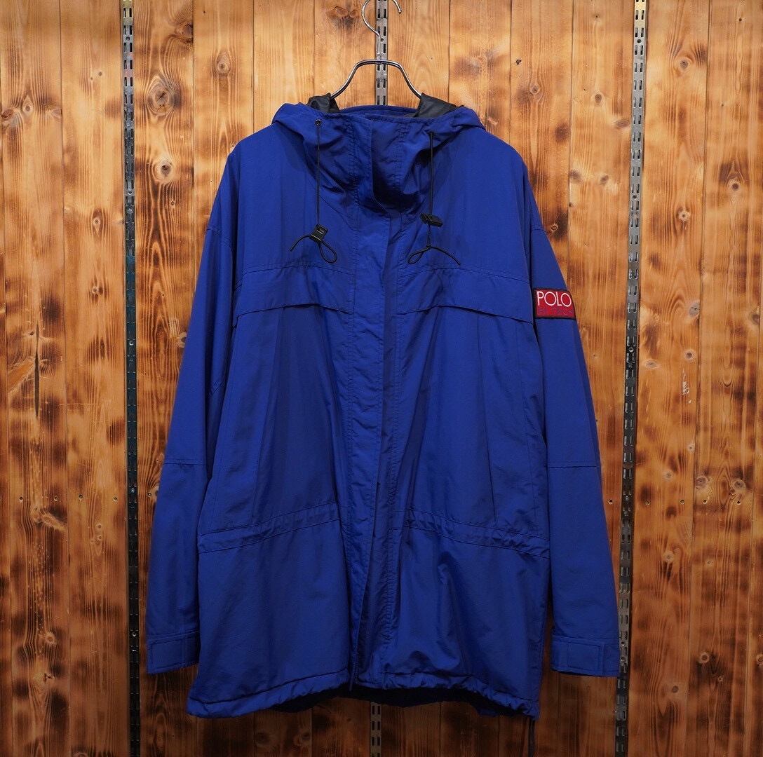 90s ralphlauren hi-tech ナイロンパーカー マウンテンパーカー L/ラルフローレン
