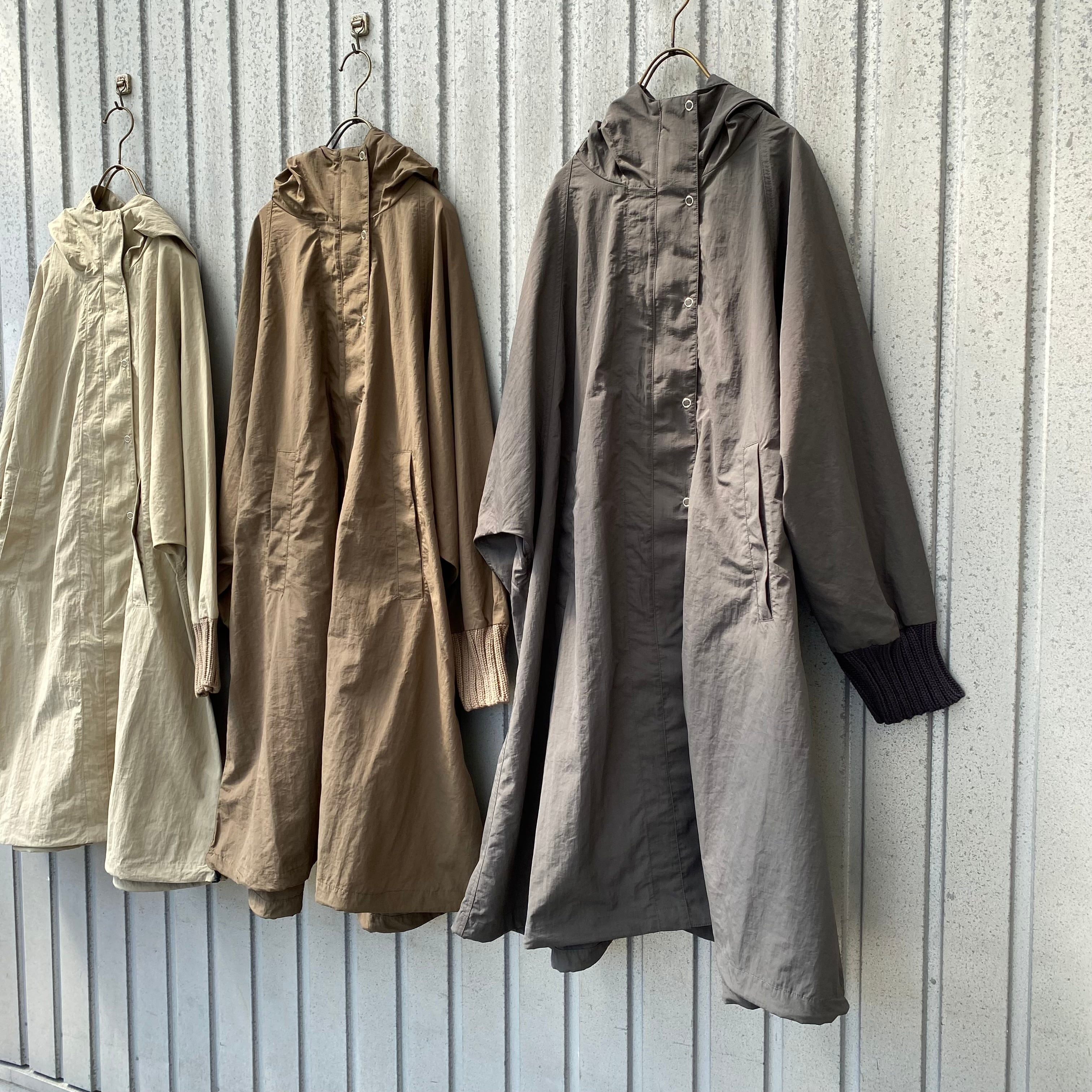 ざっくりリブ袖ついちゃったマウンテンパーカー（コットンリブ）/Mao