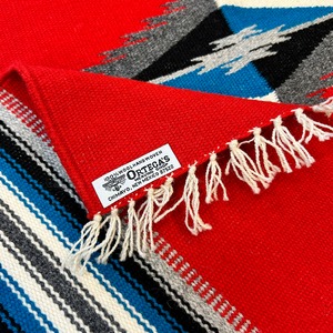 オルテガ（ORTEGA'S）ラグマット Red