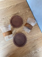 【adepeche】noon design cup ナチュラル グラス 耐熱グラス