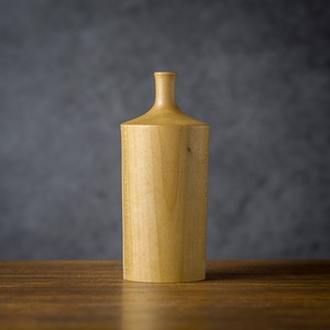 ホオノキ材 一輪挿し A（花器・フラワーベース）／Canaria Wood Works