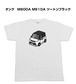 【トヨタ タンク　M900A M910A ツートンブラック】イラスト入りTシャツ 車好き 納車祝い プレゼント グッズ カスタム【送料無料】