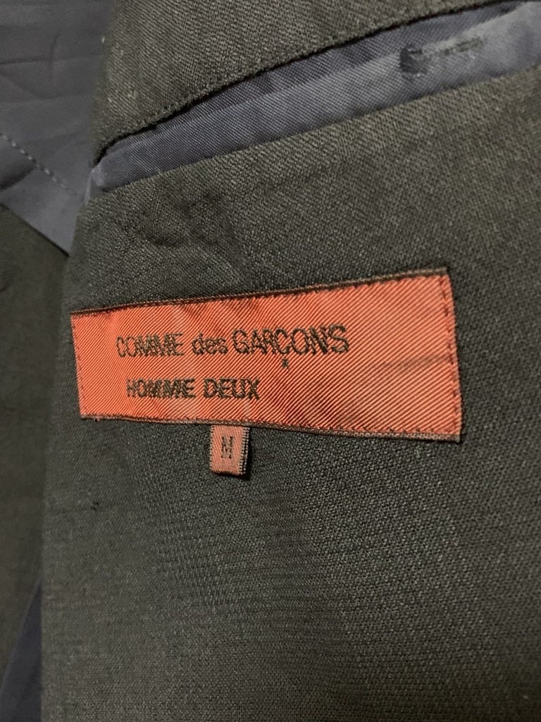 1980's Design Double Breasted Jacket "COMME des GARÇONS HOMME DEUX"