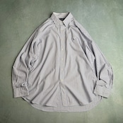 90s~ Ralph Lauren ALCOTT ストライプ 長袖シャツ ブルー