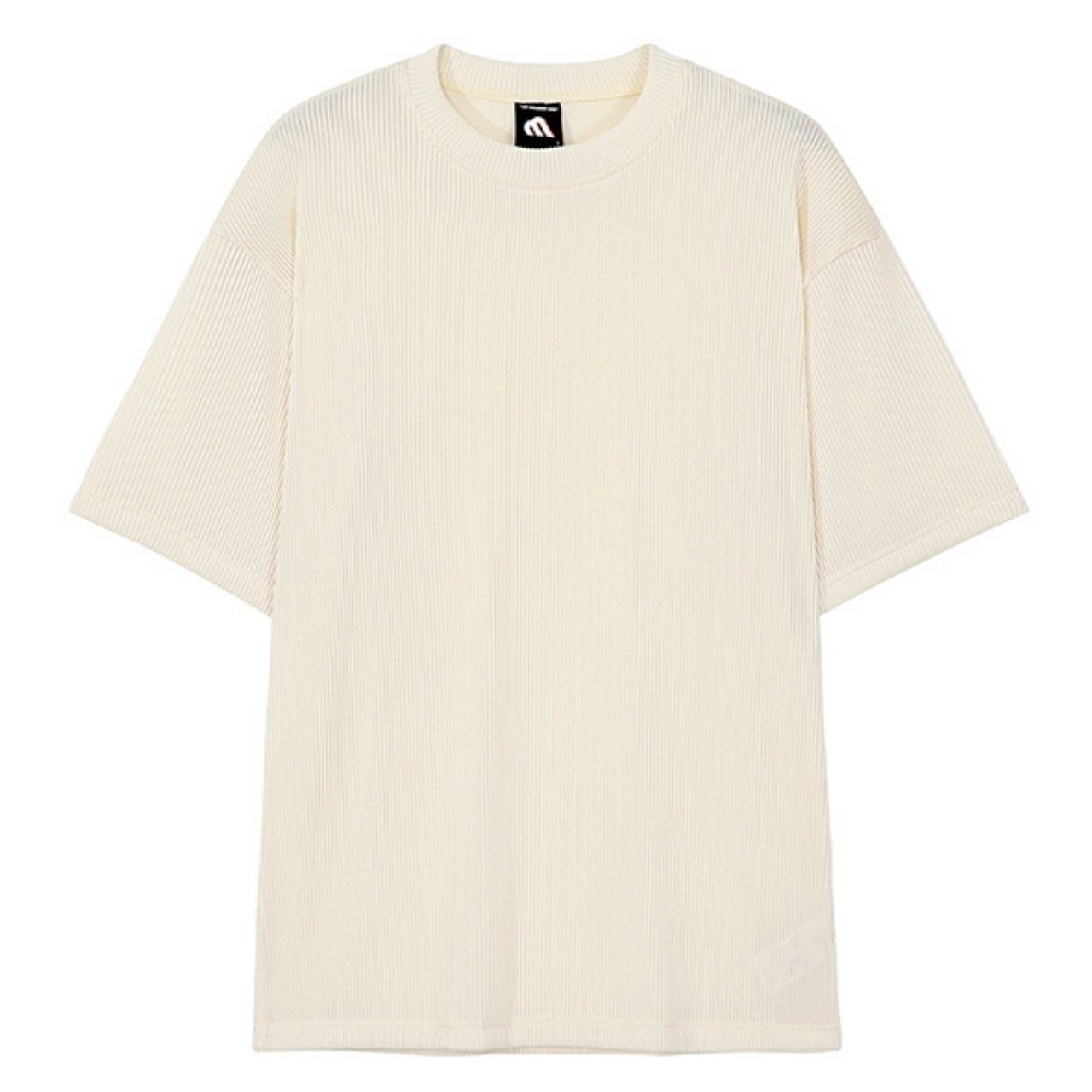 サマーリブベージュスーツTシャツ　MT0080452