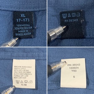 8678 サマーシャツ 半袖シャツ レーヨン ブルー XL