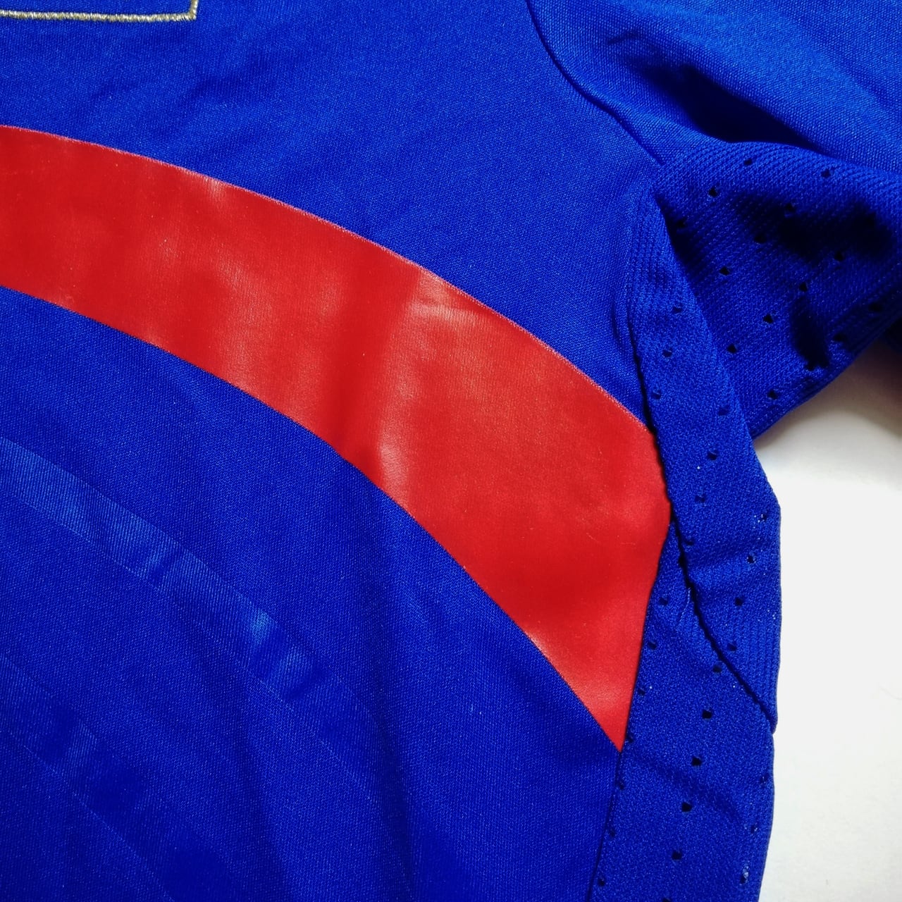 訳あり]フランス代表 2008 adidas ホーム半袖 ユニフォーム #12 HENRY