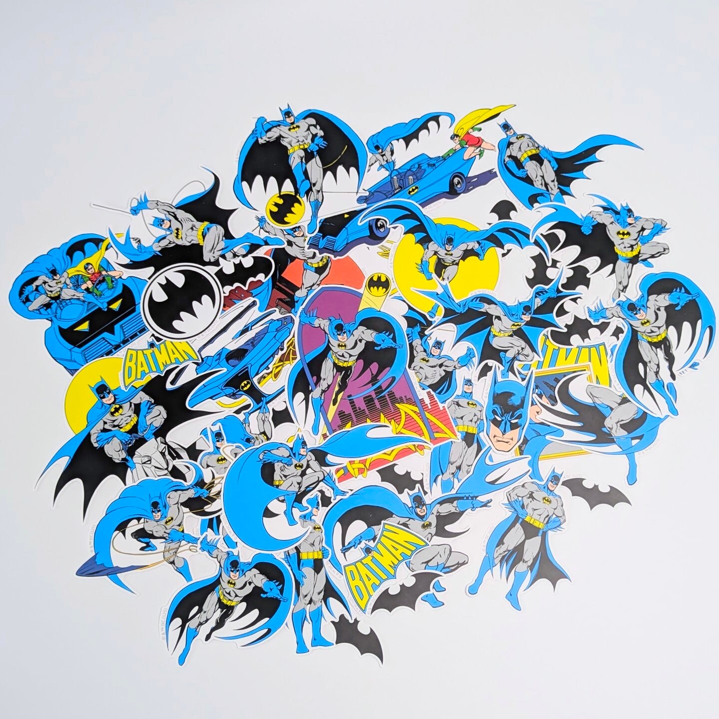 送料無料!【 BATMAN / バットマン 】STICKER(ステッカー)47枚SET 〚アメリカン雑貨 アメトイ〛