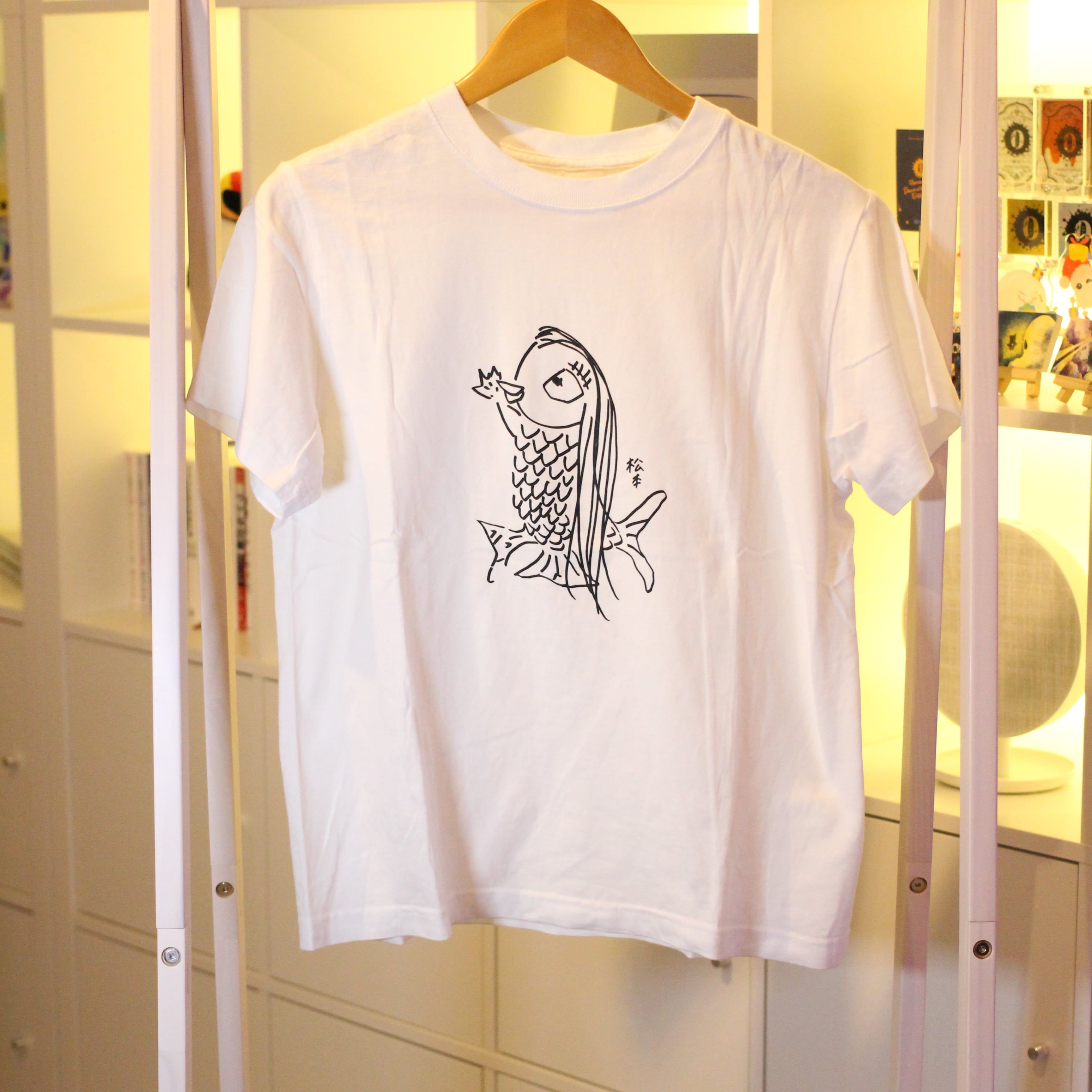 ※松本着用※激レア「アマビエ」初期Tシャツ(S)※発送時期:11月末~12月初旬頃