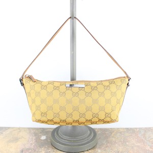 ◎.GUCCI GG PATTERNED ACCESORRIES PORCH SEMI SHOULDER BAG MADE IN ITALY/グッチGG柄アクセサリーポーチセミショルダーバッグ 2000000061511