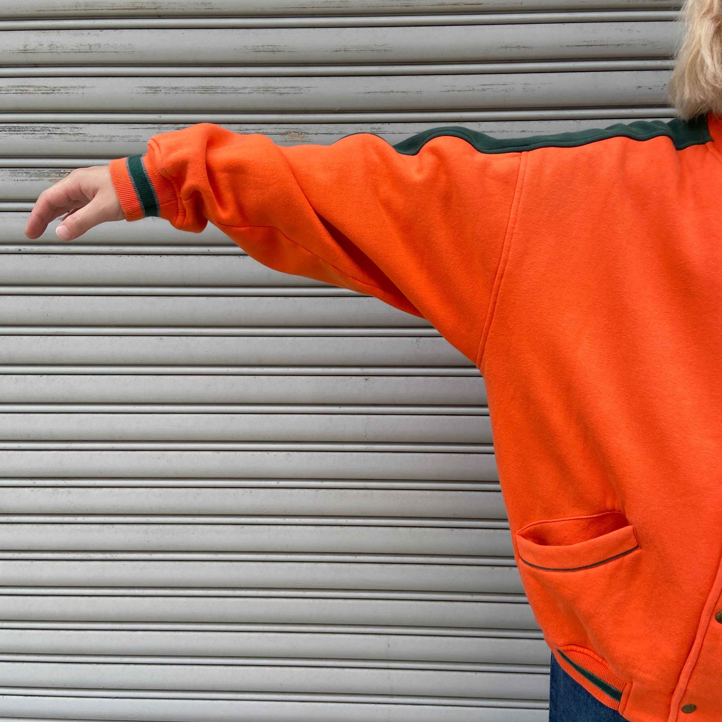 90s GAP オールドギャップ スウェットスタジャン オレンジ 90s GAP オールドギャップ スウェットスタジャン オレンジ
