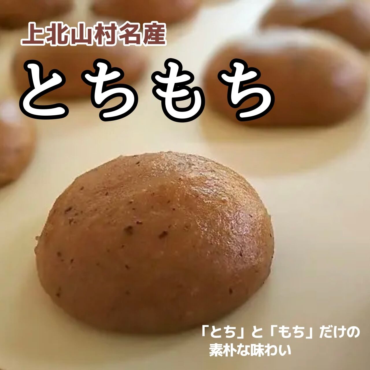 杵つきとち餅 5個入 日本遺産 冷凍 山のおすすめ販売所ー奈良県上北山村ー