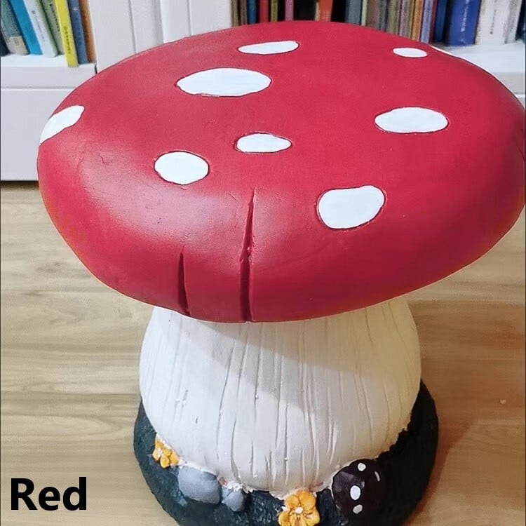 スツール キノコ型 コンパクト オットマン ドレッサー チェア 化粧