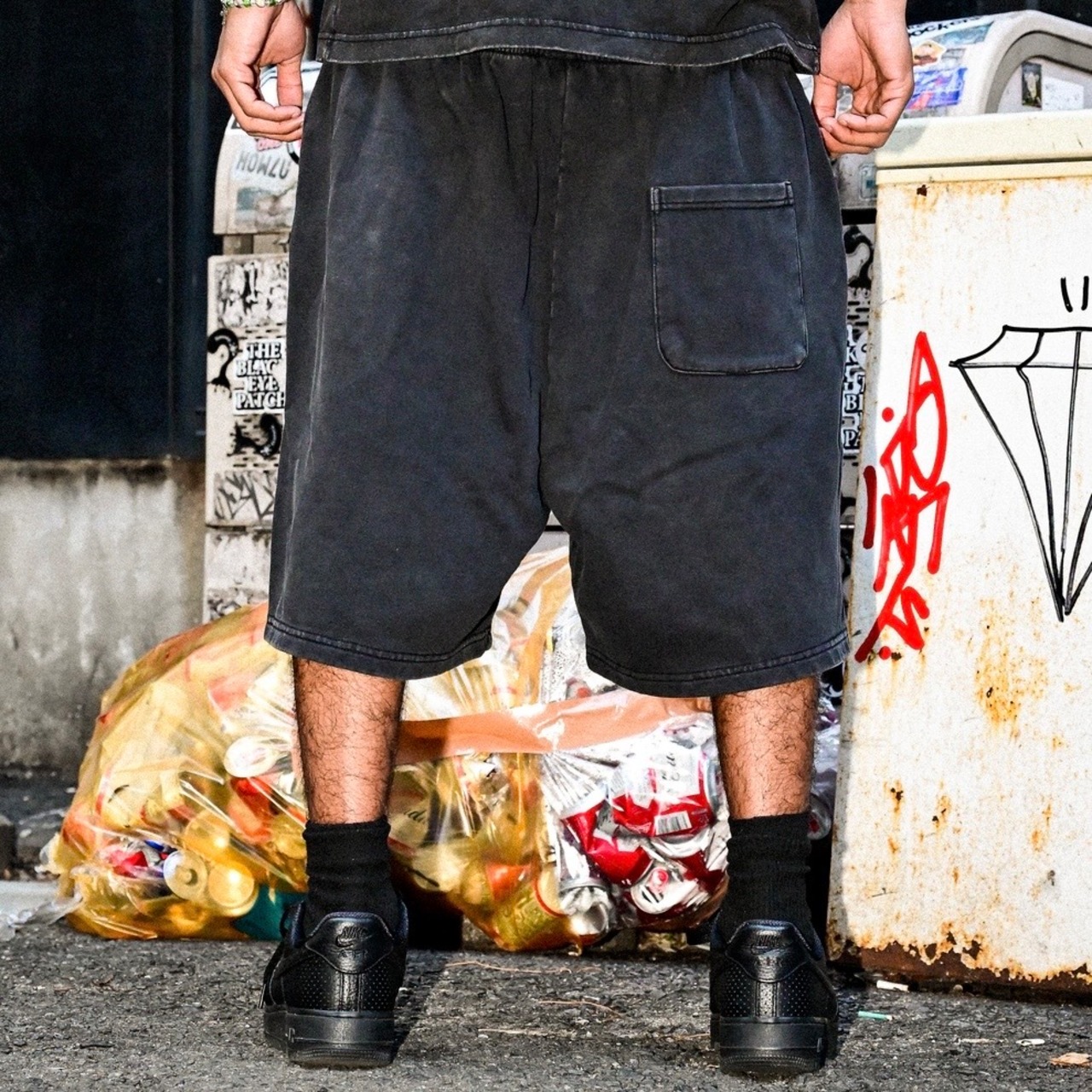 METAL SMALL LOGO HEAVYWEIGHT PIGUMENT SHORTS