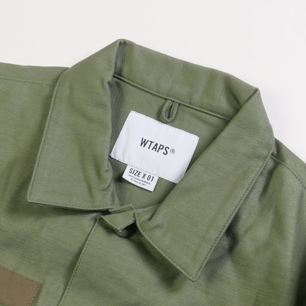 WTAPS 19AW BUDS LS / SHIRT. COTTON. M od