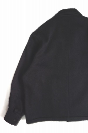Angora Shaggy Shirt Jacket