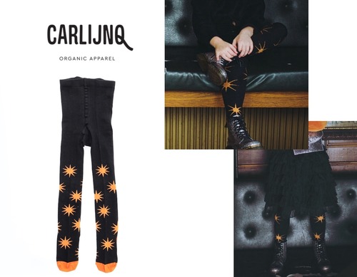【 即納 】 CARLIJNQ カーラインク タイツ 柄タイツ ストッキング 秋冬 新作 子供服 子供 女の子 人気 おすすめ かわいい おしゃれ プレゼント 贈り物 ギフト ハロウィン ハローウィン Halloween 衣装 仮装 パーティー コスプレ 海外子供服 インポート