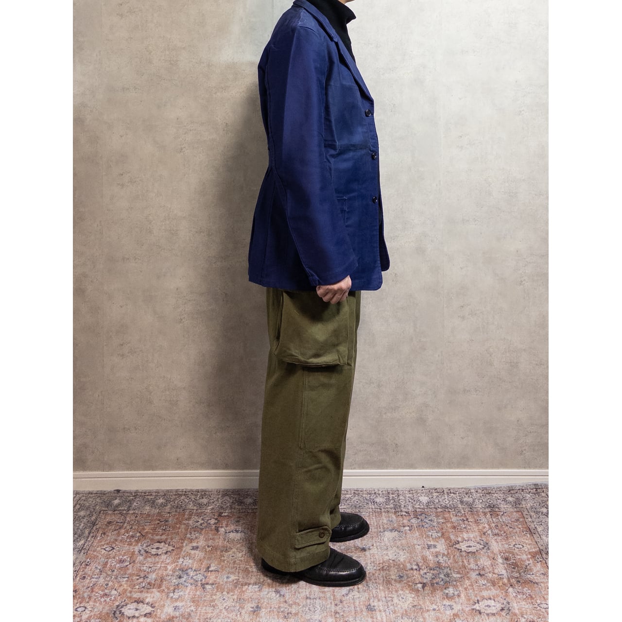 ジャケット・アウター 1950s LE FORTEX Vpocket moleskine jacket 1950s 