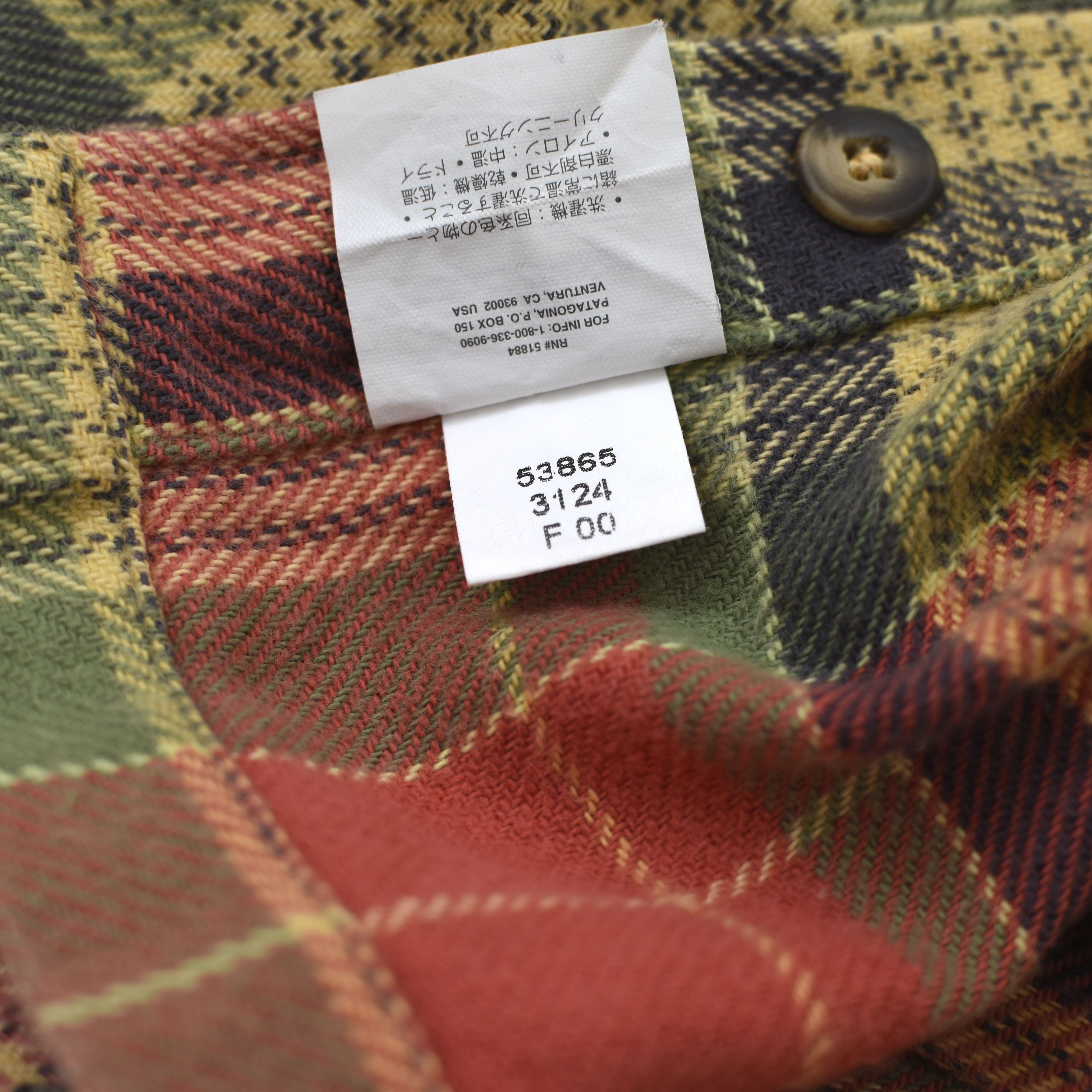 00's patagonia check heavy flannel shirt | 古着屋 grin days memory
