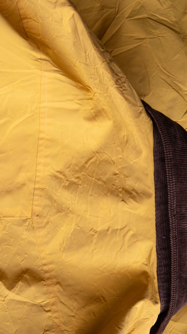 "Marlboro" '90s vintage Canvas PVC reversible coat