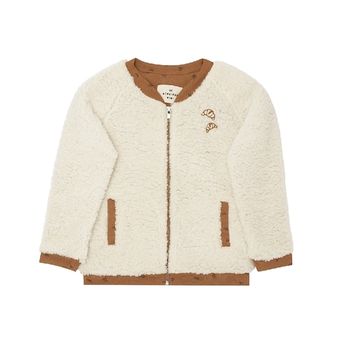 Monsieur  Mini  - Faux shearing cardigan jacket