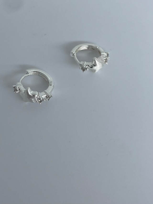 《即納》 star hoop  pierce