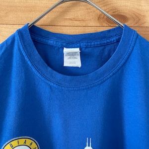 【GILDAN】NBA INDIANA  PACERS インディアナペイサーズ バスケ プリント Tシャツ XL オーバーサイズ us古着