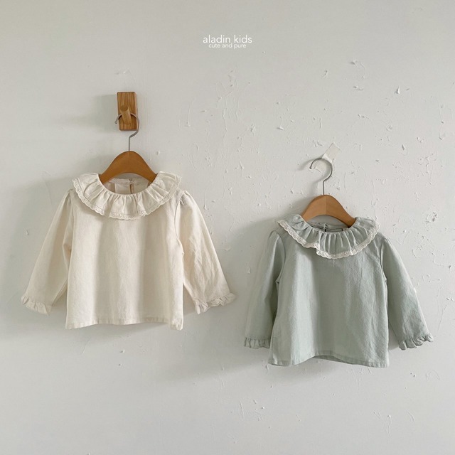 ［即納］aladin Lora frill blouse