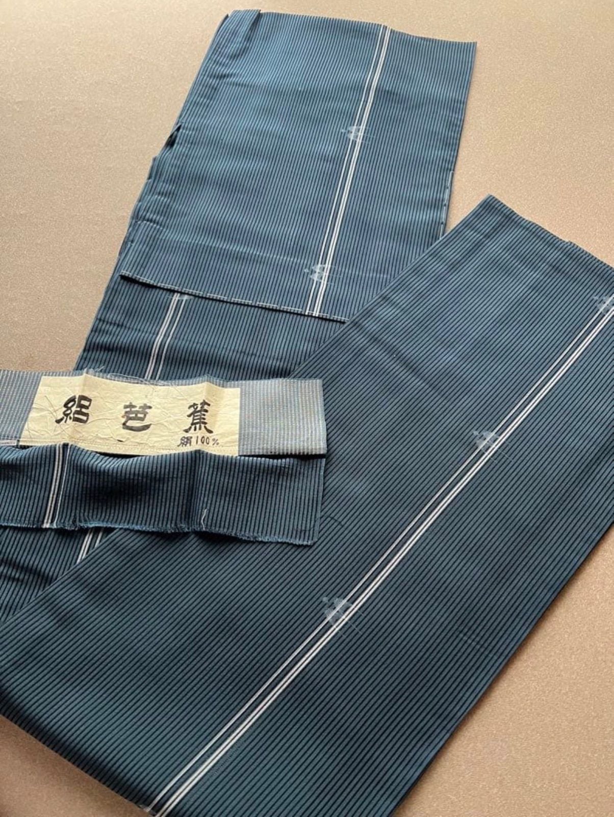 夏物 夏大島 単衣 薄物 小紋 ヱ霞 | ゆきもの屋