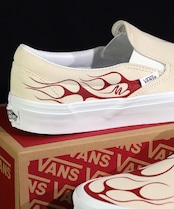VANS CUSTOM - The Vintage Flames レッド