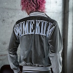 Striped Rib Velour set up(jacket) ※上下別売り