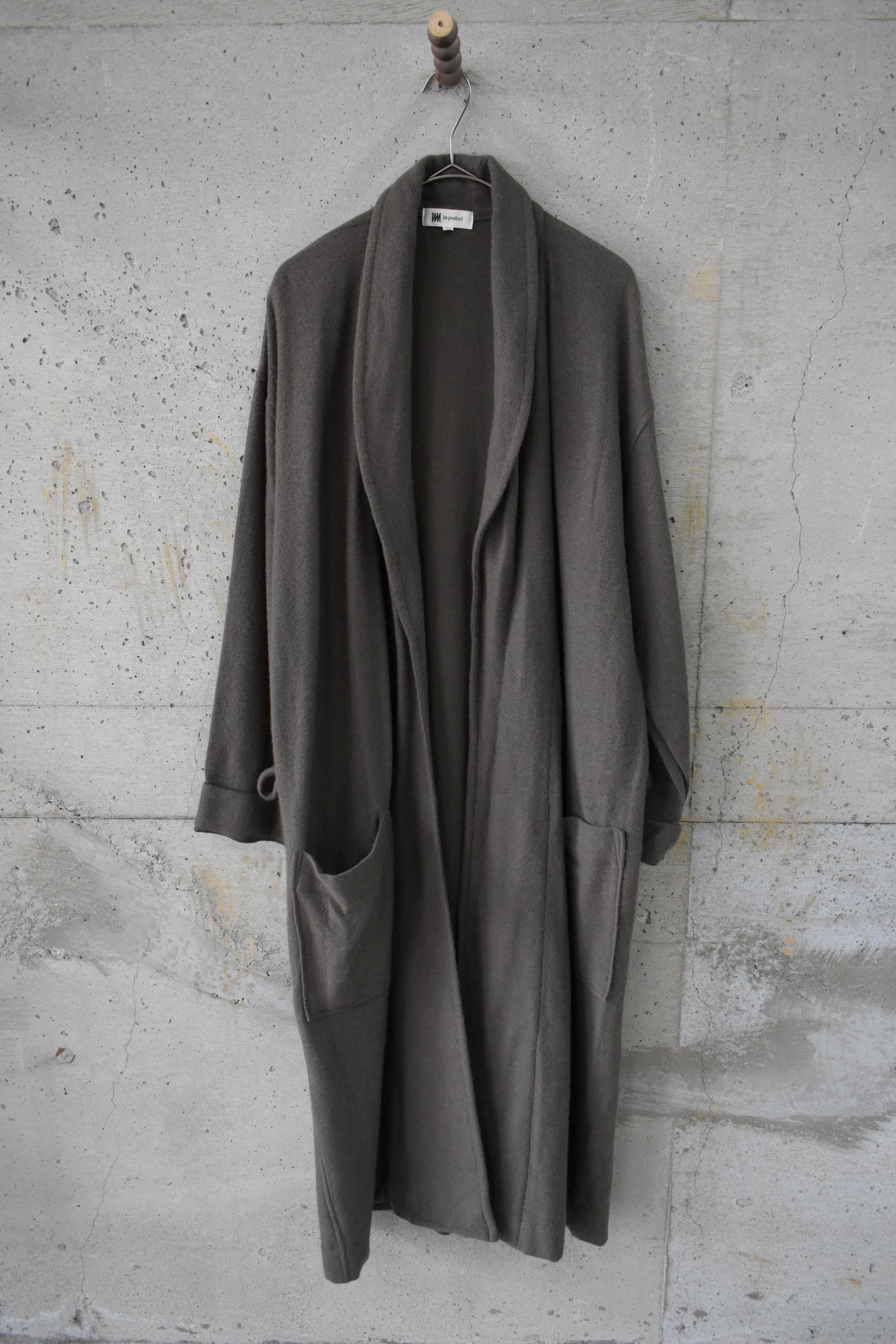 Milk-brown knit gown