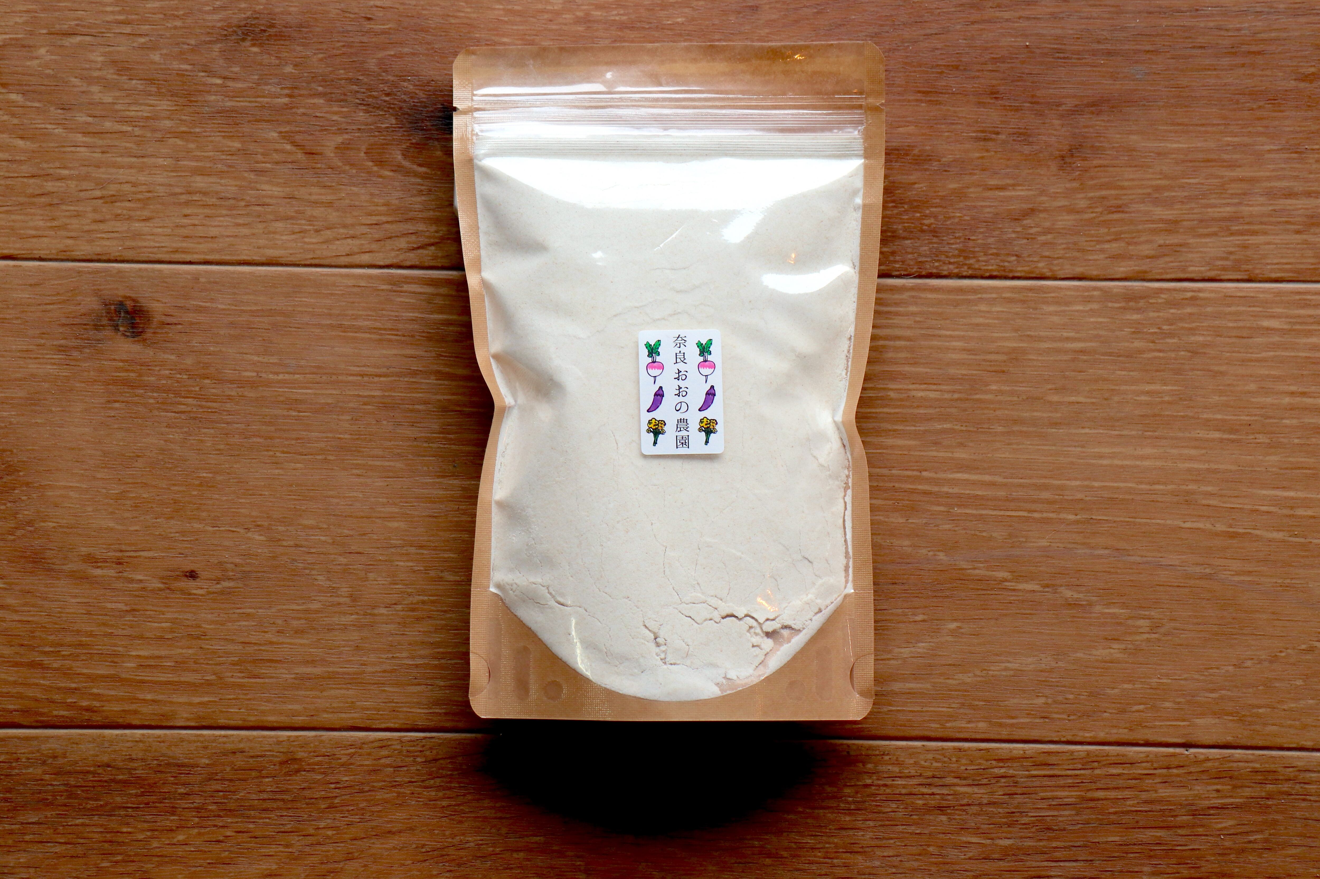 受注生産品。「玄米粉：260g」(奈良市産ヒノヒカリ金鵄米)パンケーキやチヂミに！全国一律送料 ポスト投函OK