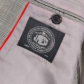 上下 J.PRESS ジェイプレス セットアップ グレンチェック テーラードジャケット スラックス スーツ M~L程度/メンズ