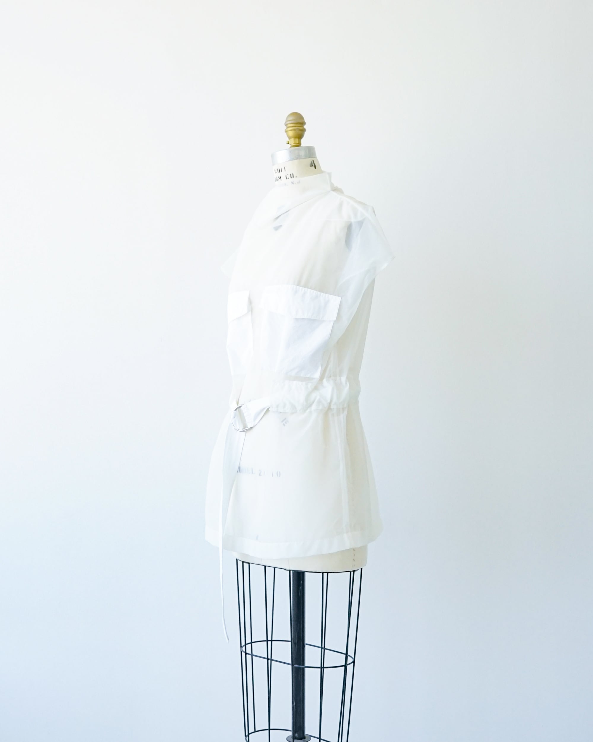 CÉLINE by phoebe philo〉Sheer Belted Blouse | Re:STATION STORE