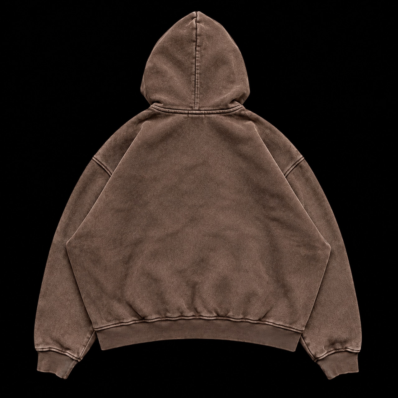 OG SMALL LOGO PIGMENT ZIP HOODIE