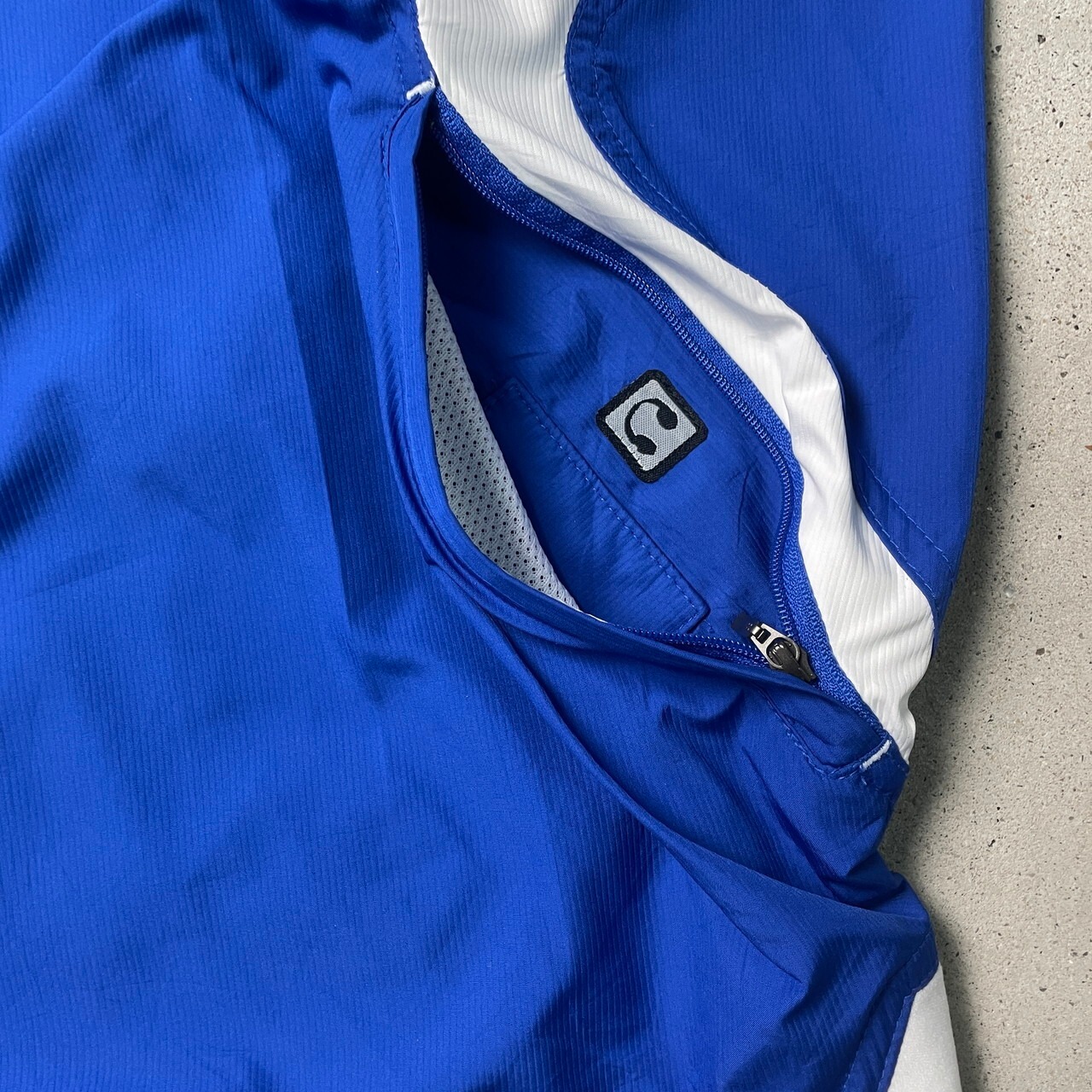 00年代 NIKE TEAM ナイキ チーム ポリエステル ハーフジップ ウォーム 