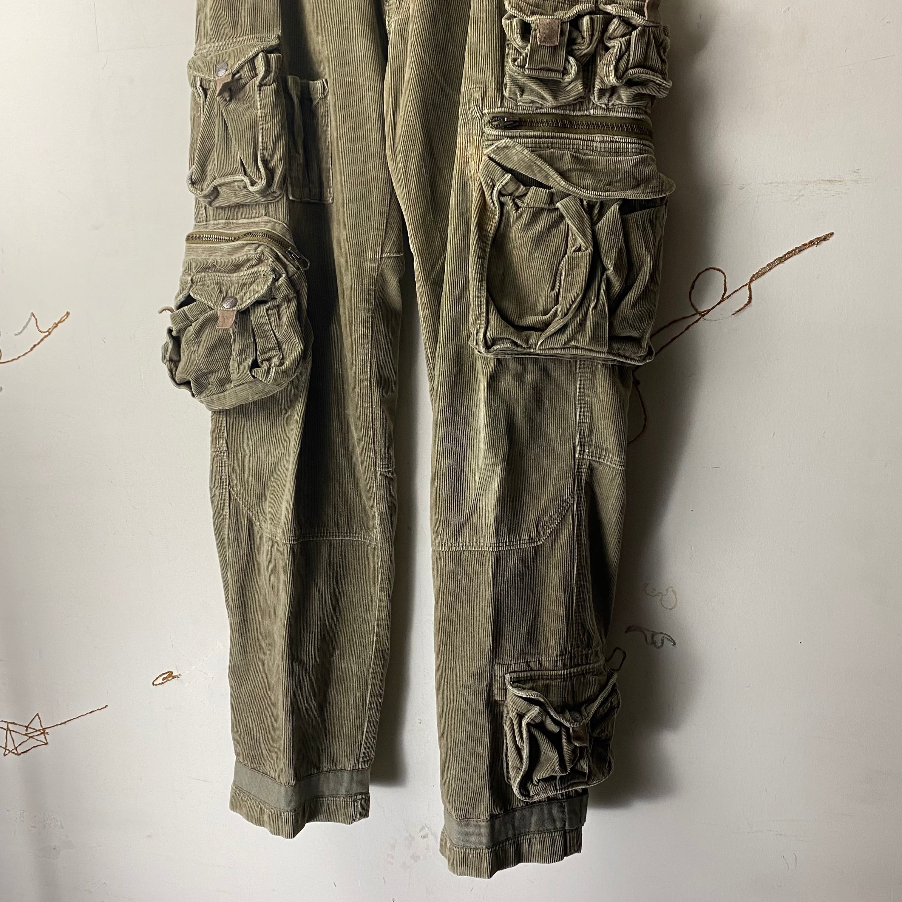 vintage POLO by RALPH LAUREN corduroy parachute pants | NOIR ONLINE