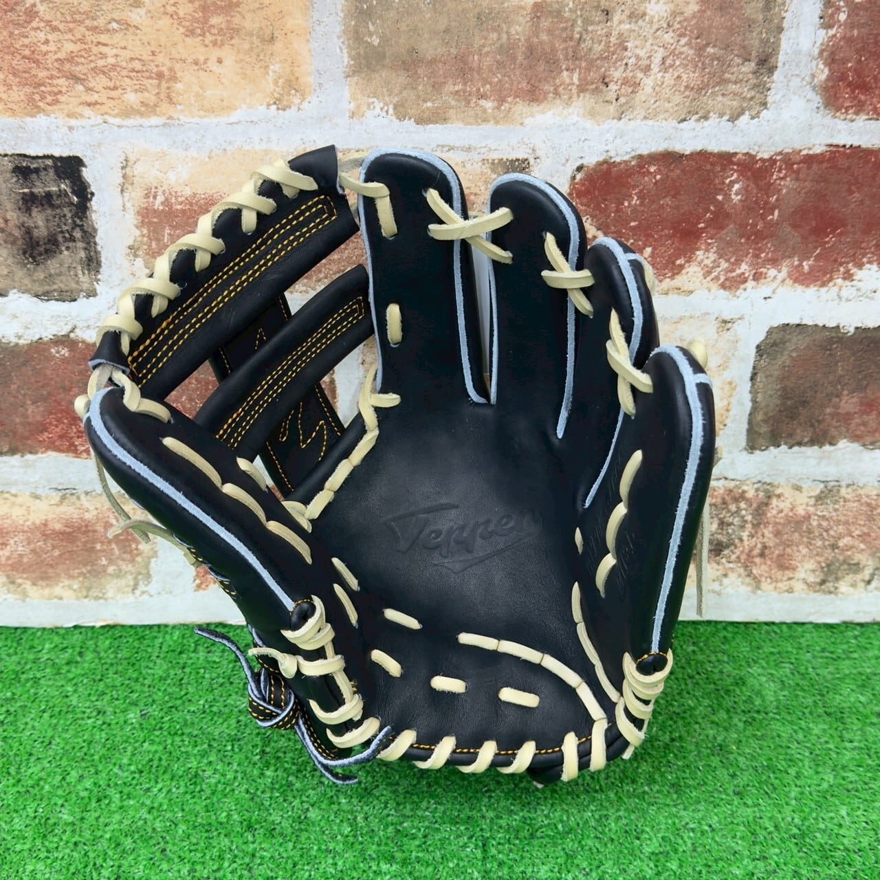 限定】TEPPEN(てっぺん) 硬式グローブ MIE-L ブラック 高校野球対応