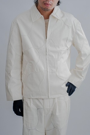 【ADAPTART】AMORPHOUS PATCH BLOUSON