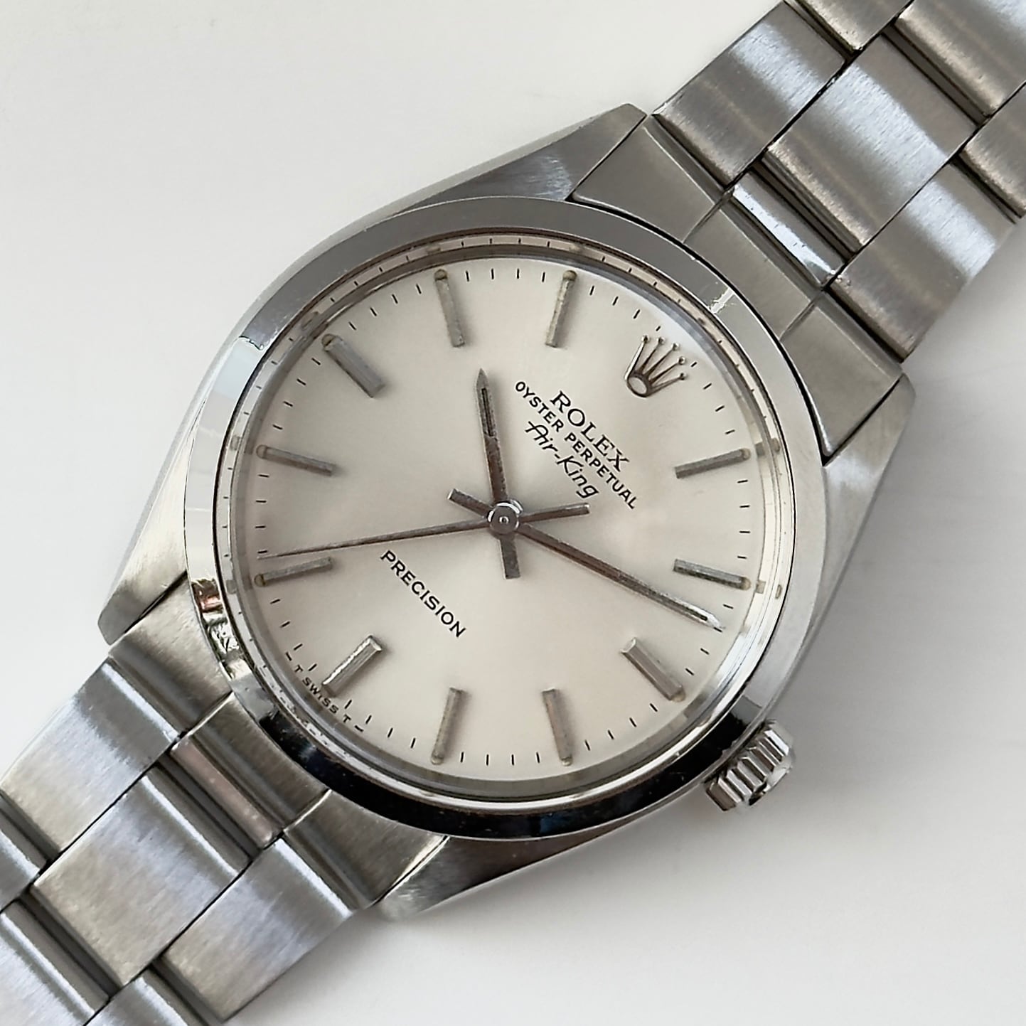 Rolex Oyster Perpetual Air-King 5500 (5******) Silver Dial
