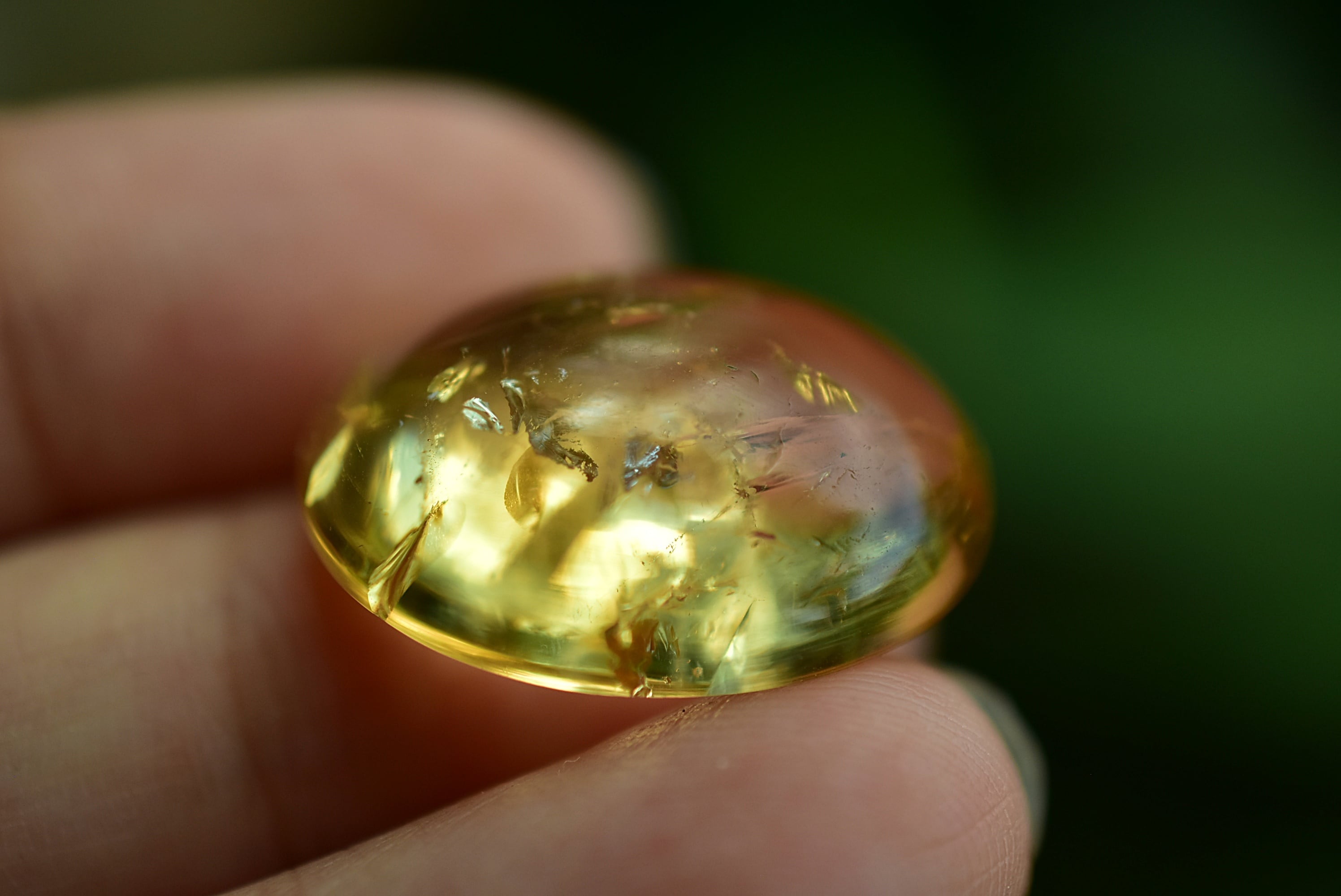 虹入り・きらり☆シトリン ルースs584 | Funky garuda Stone