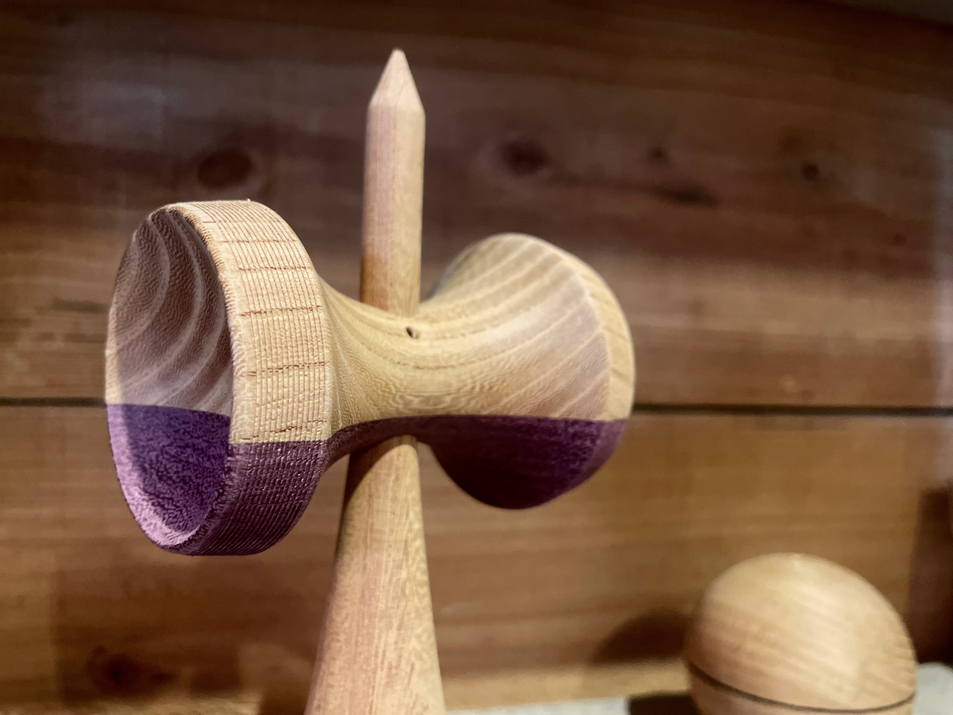 「けん玉」JAC KENDAMA 10mm line laminated JAC KENDAMA 10MM LINE LAMINATED MSLG けん玉 | MERSYS