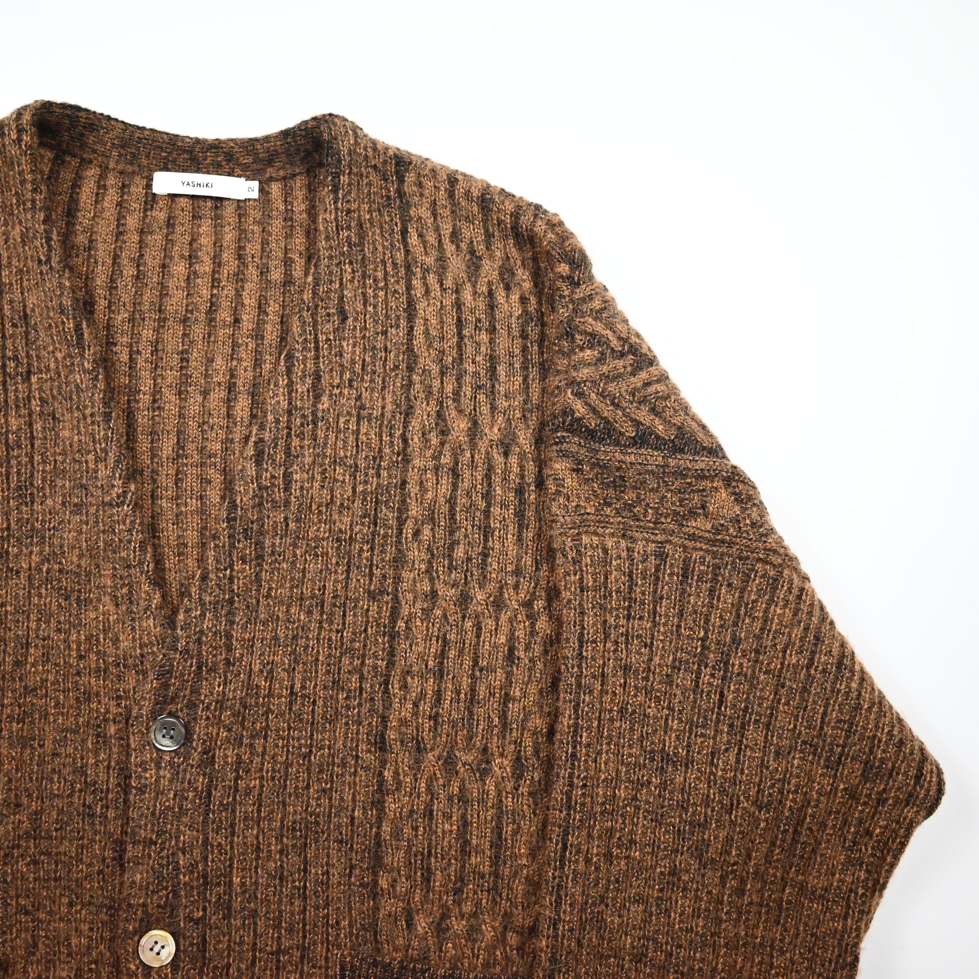 YASHIKI / Sekkei mohair Cardigan | GANKO