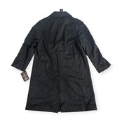 新品 タグ付き カシミヤ100% BELLUMORE ベルモーレ ステンカラーコート A180/ダークグレー メンズ 本水牛ボタン